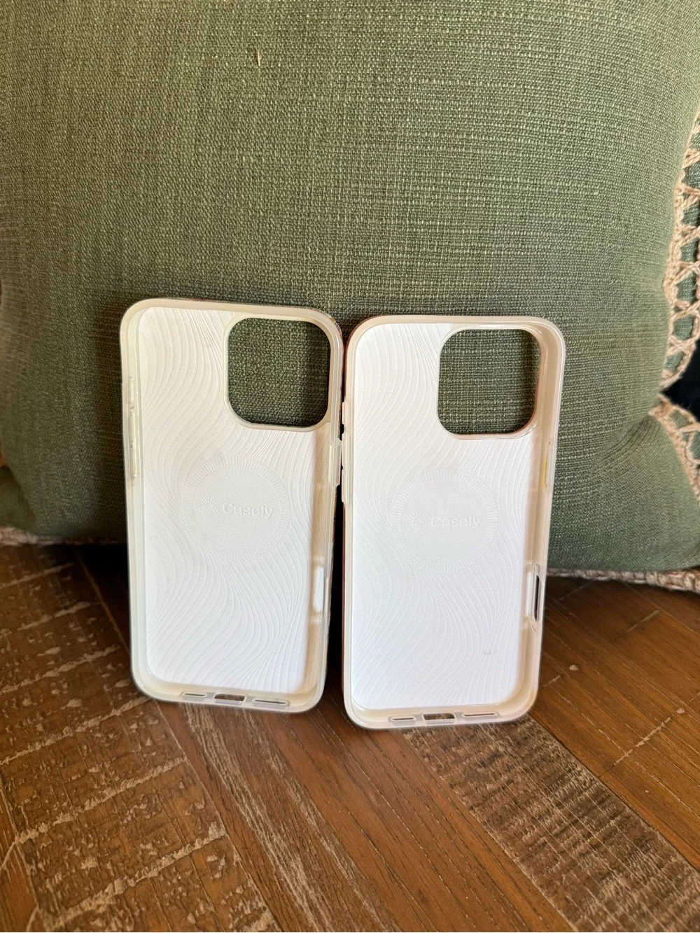 Casely- set of 2 Holiday phone cases (used once) iPhone 16 pro max